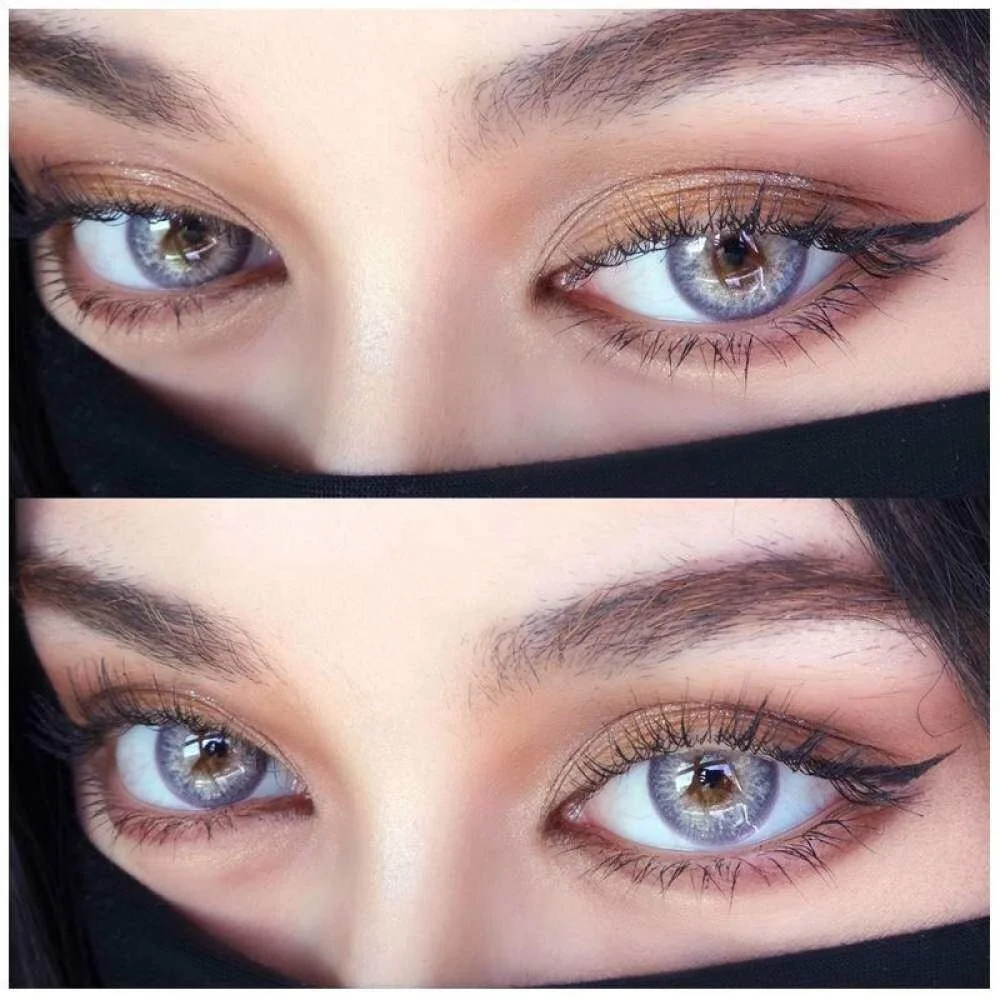 

Mrs.H Contact Lenses 2pcs Color Lens Eyes Yearly Colored Contacts Beauty Eye Contacts Cosmetic Lens Color Contact Lenses