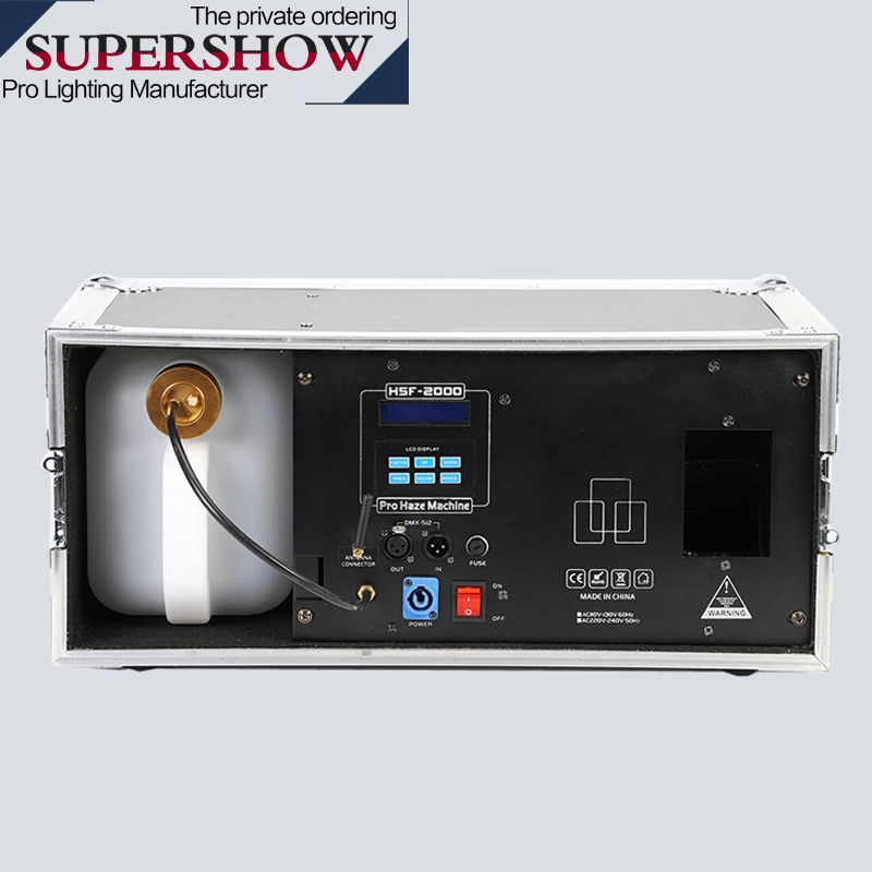 Горячая Распродажа портативный на водной основе 2000w Haze Machine для dj сцены