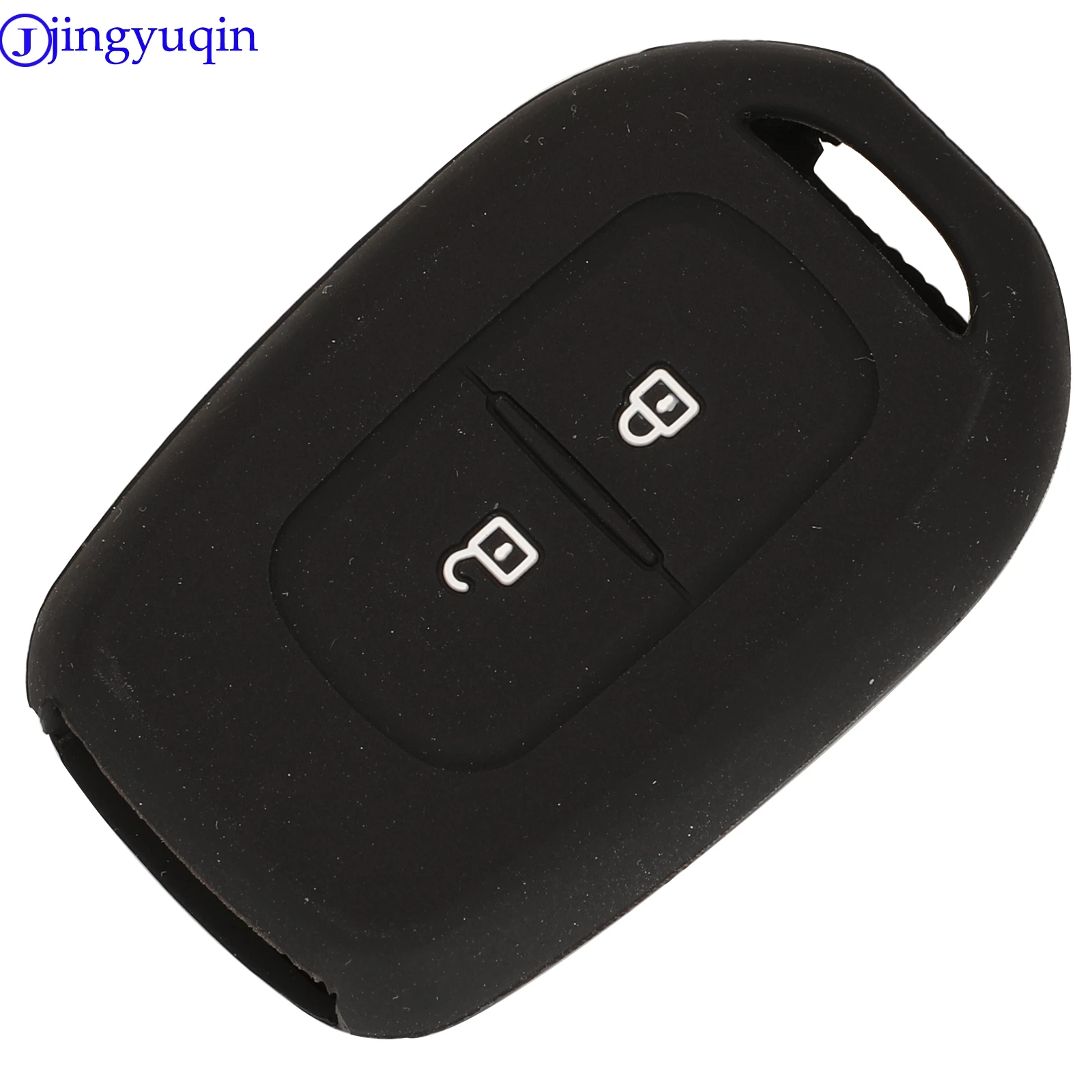 Jingyuqin дистанционный 2Bs силиконовый чехол для ключей Renault Scenic Master Megane Duster Logan Clio Captur