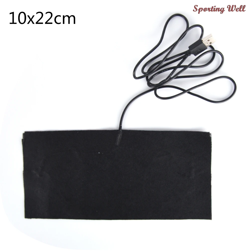 

2 Sizes 5V Carbon Fiber Heating Pad Hand Warmer USB Heating Film Electric Winter Infrared Fever Heat Mat