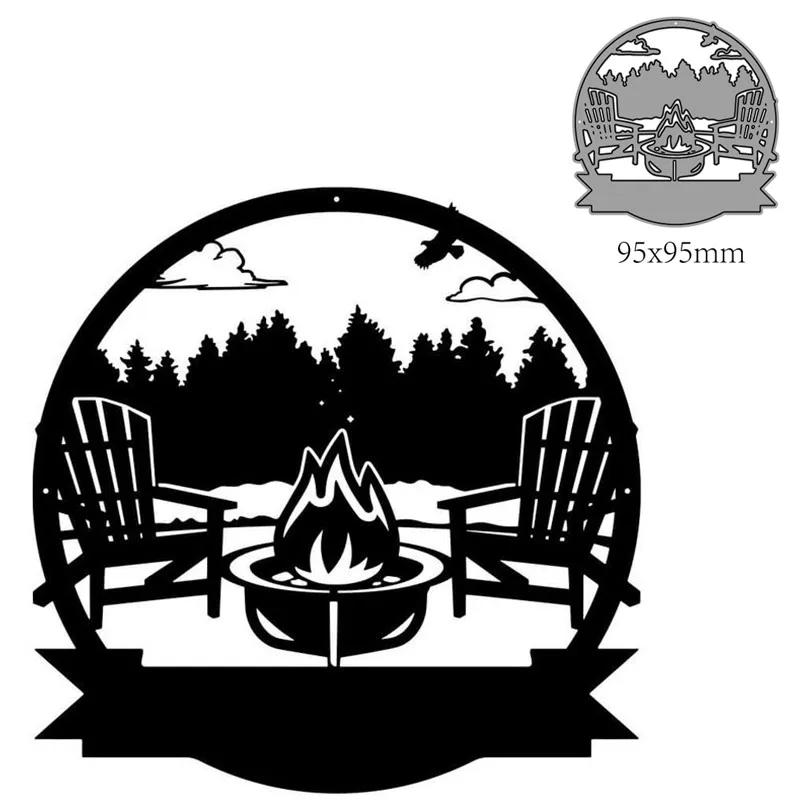 

Металлические штампы для резки форма для гриля огненное украшение для скрапбукинга бумаги рукоделия Нож Форма лезвие перфоратор трафареты