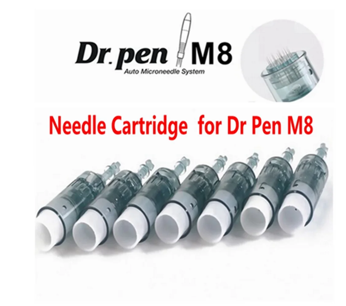 

10 Pcs Dr.Pen M8 Needle Cartridges Derma Pen Micro Needles 11Pin/16Pin/24Pin/36Pin/42Pin/5D Nano Round Microneedles