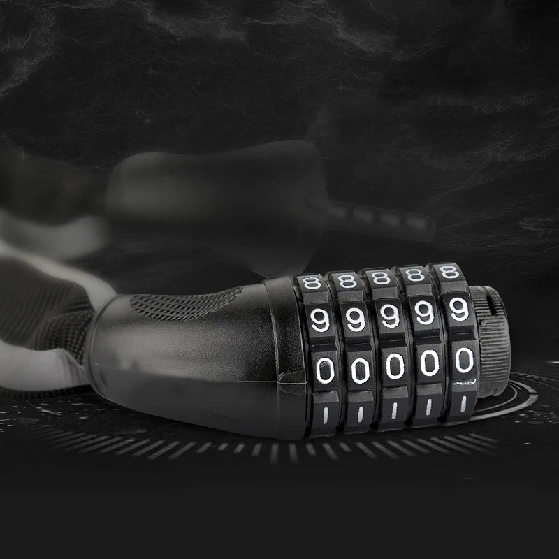 Велосипедный замок с цепью Противоугонный паролем для горного велосипеда