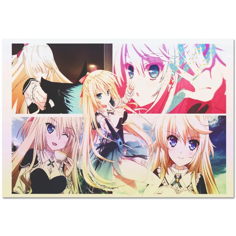 

Постер Шелковый, 40x60 см, 50x75 см, 60x90 см, аниме абсолютный дуэт