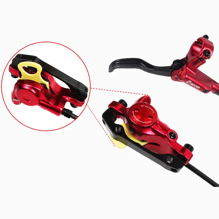 ZOOM Brake MTB bike Hydraulic Disc brake set 800/1400mm bicycle clamp mountain Update | Спорт и развлечения