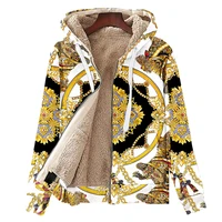 fleece mens winter oversized jacket thermal custom top college knitted quilted flower baroque coat parkas long cardigan korean