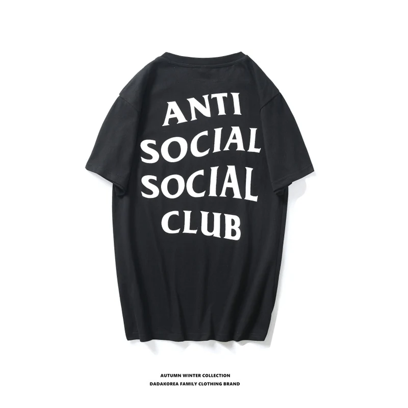 Летняя Молодежная свободная Хлопковая мужская футболка с круглым вырезом и