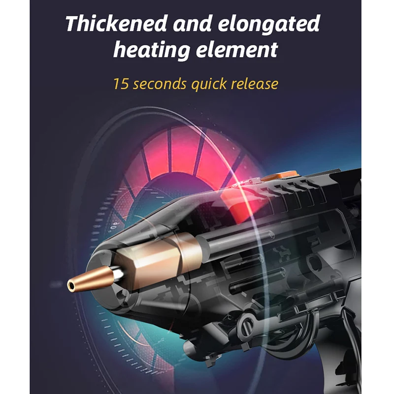 Клеевой пистолет 3 6 В с литий-ионным термоклеем 10 шт. 7 мм | Инструменты