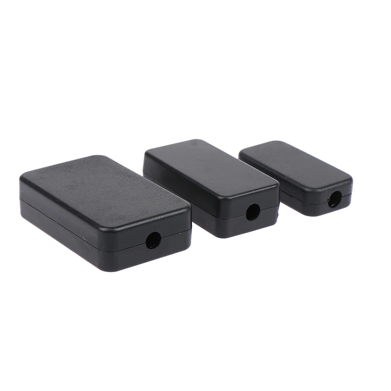 

2Pcs ABS Plastic Multi Specification Electronic Case Black Junction Box
