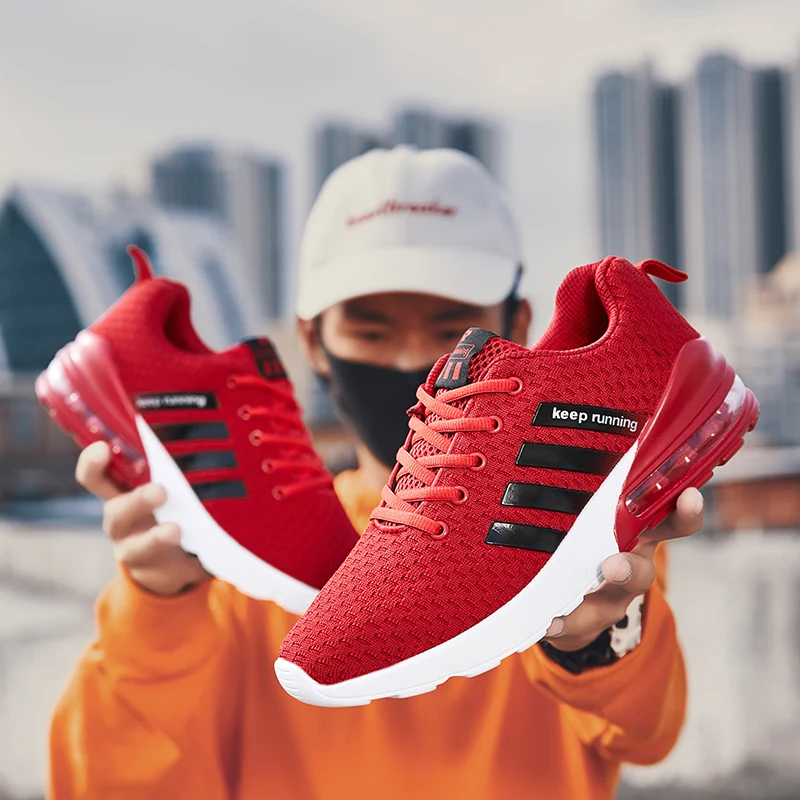 2019 летняя повседневная обувь воздухопроницаемые кроссовки для мужчин легкая