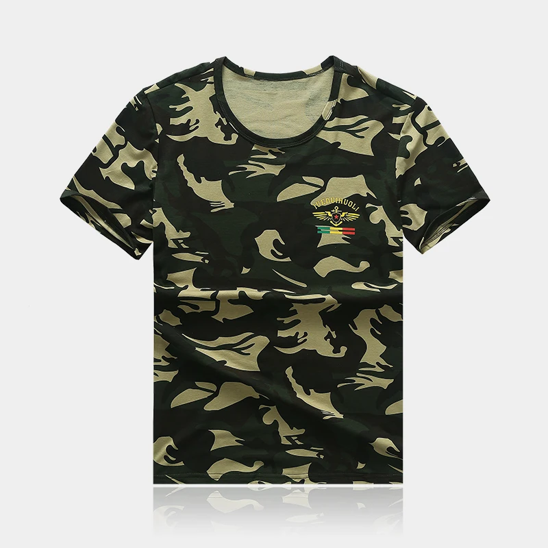 Outdoor Camouflage Shirts Womens Ladies Army Style mens Gym Training Running Boot Camp Camo T-Shirt Top Tee | Тематическая одежда