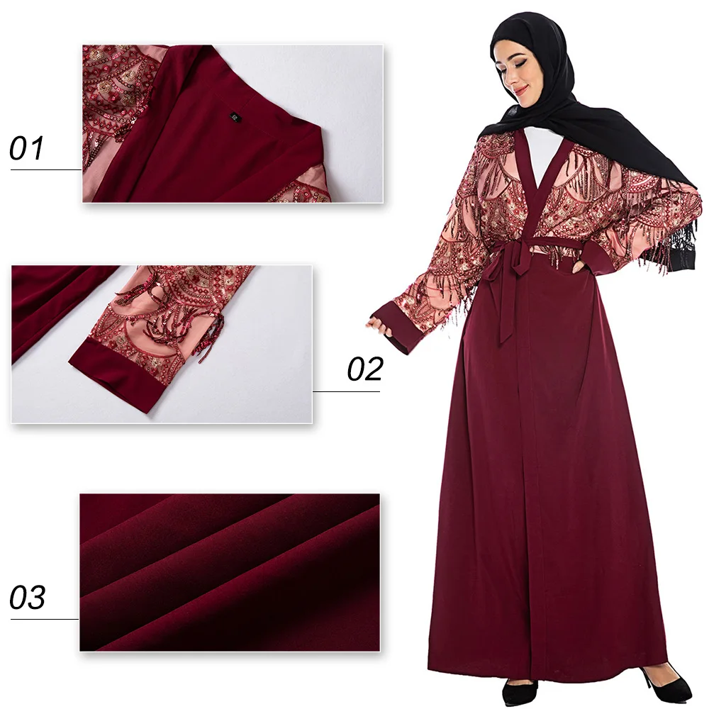 Женский турецкий кафтан Abaya 2019 марокканский Простой Модный женский халат с