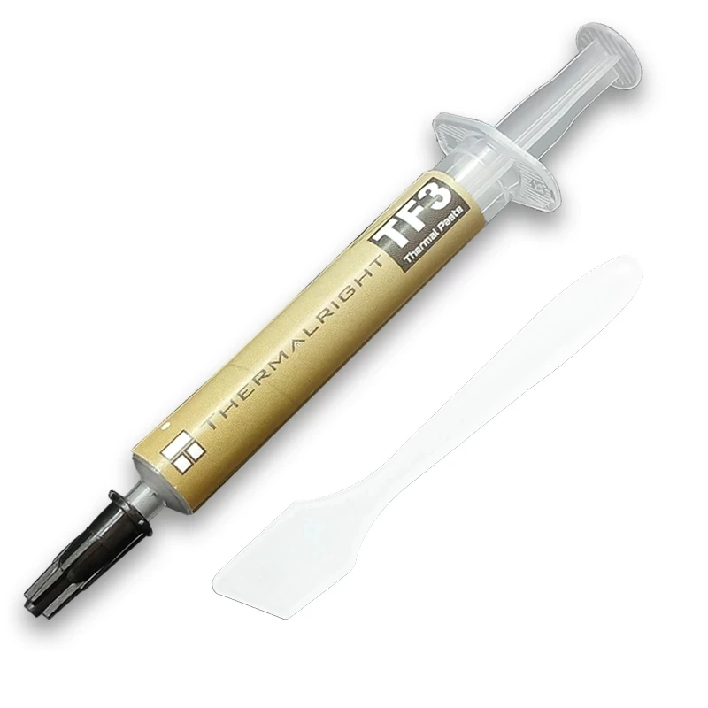Thermalright TF3 2g thermal grease 6W/m.k high-end Heat Sink for CPU GPU cooler with scraper long service life non-conductive |