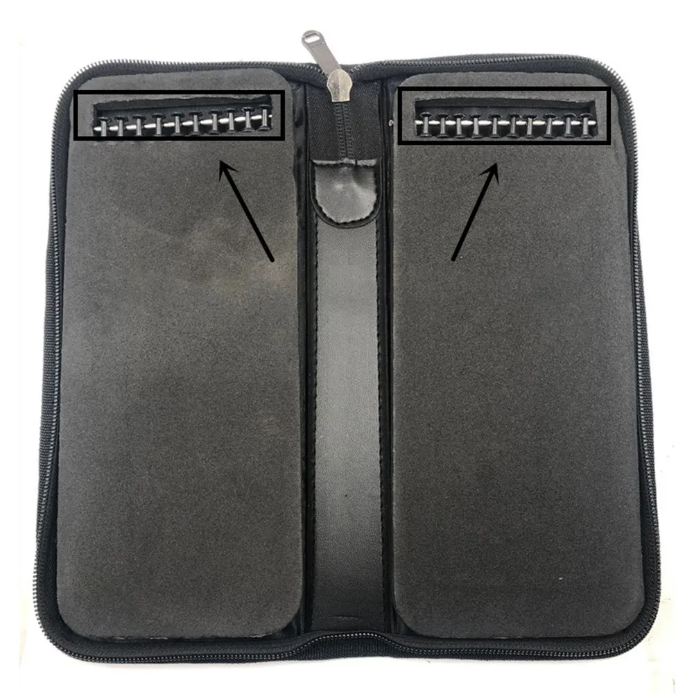 

Carp Fishing Rig Wallet Durable Polyester Hair Rig Bag Hook Link Carry Bag Pike Hair Rig Wallets Fishing Tackle Accessories