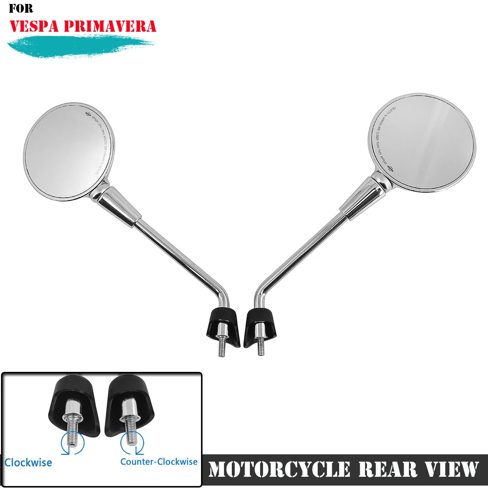 Мотоциклетные зеркала заднего вида для vespa Primavera 4T-3V NOABS E2 E4 50 125 150 2T 4T 2013-18 |