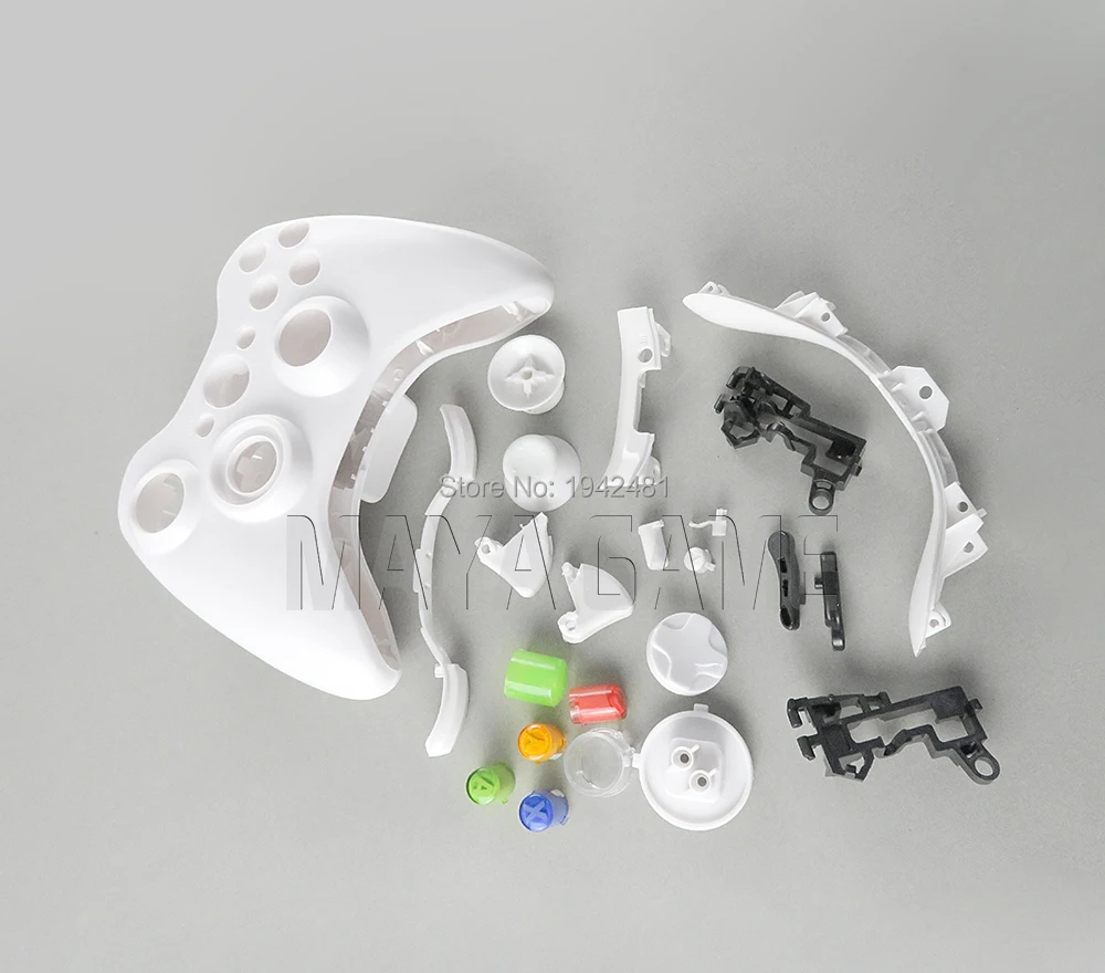 OCGAME для Xbox360 беспроводной контроллер корпус оболочки включая крестовую кнопку весь корпус чехол для Xbox 360 джойстик