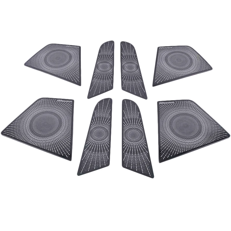 

Аксессуары для Skoda Kodiaq GT 2017 2018 2019 2020, внутренняя отделка из нержавеющей стали, накладка на динамик, декоративная наклейка