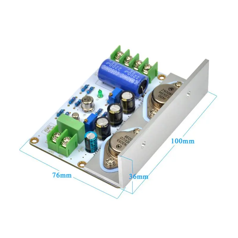 Новый 1969 класс A Мощность Усилитель HiFi усилитель PCB собранный доска Diy Kit |