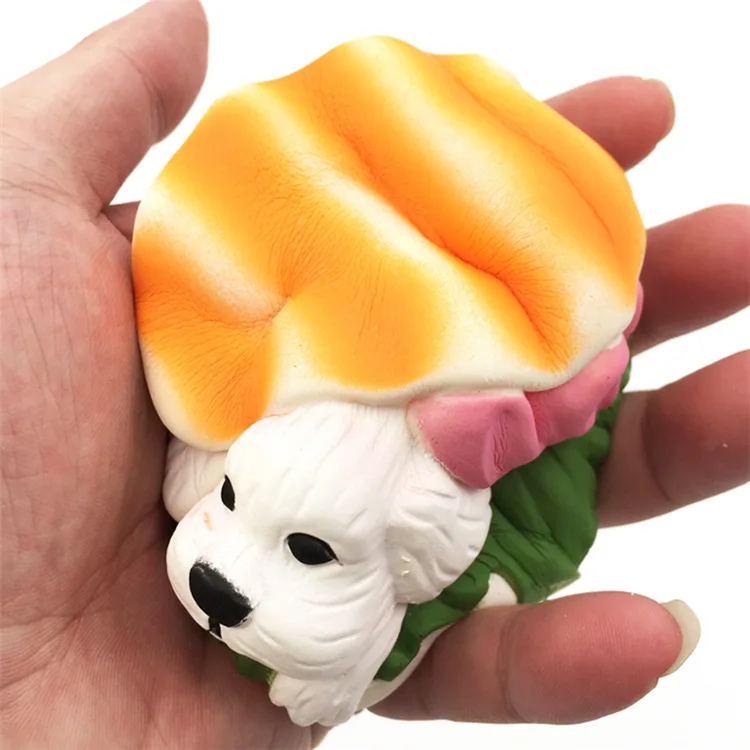 Мягкая кукла медленно восстанавливающая форму милый гамбургер хот-дог Догги