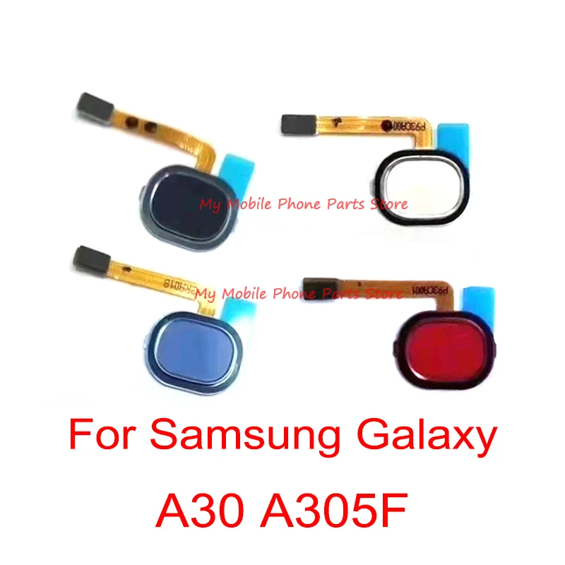

Touch ID Fingerprint Sensor Return Back Home Menu Button Key Flex Cable For Samsung Galaxy A30 A305 A305F Repair Spare Parts