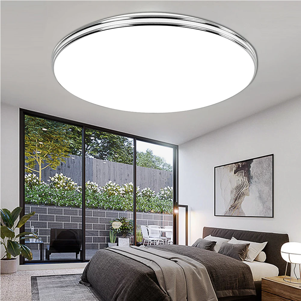

LED Ceiling Light 72W 36W 24W 18W 12W Ultra Thin Down Light Surface Mount Panel Lamp 220V Modern Lamp For Home Decor Panel Lamp