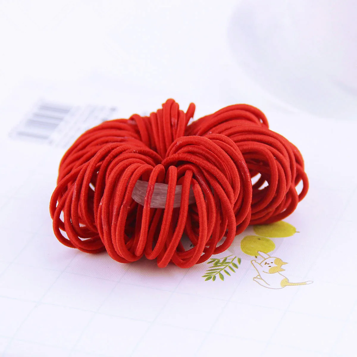 

100pcs/lot Hair bands Girl Candy Color Elastic Rubber Band Hair band Child Baby Headband Scrunchie Hair Accessories 24 Colors