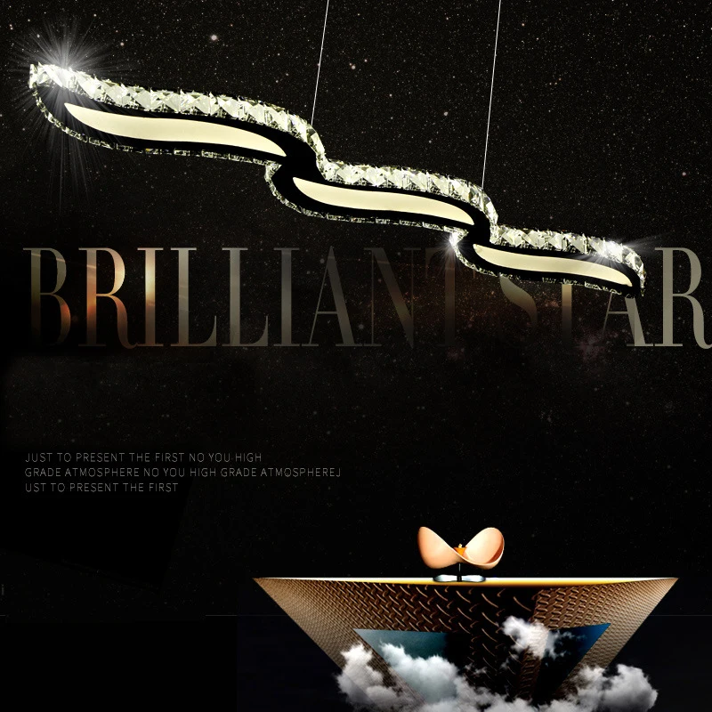 Светодиодный подвесной светильник современный Lustre для столовой ресторана отеля