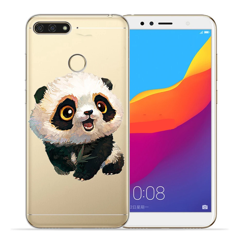 2415 Totoro Panda мультфильм для huawei Y5 Y6 II Prime Nova 2 3 4 3i Plus чехол для телефона Etui funda etui capinha милый - Цвет: 2415