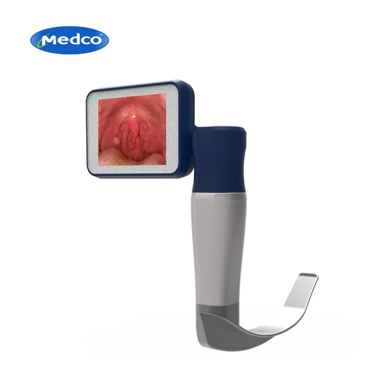 

Portable Professional Waterproof Anesthesia Video Laryngoscope with Disposable blades