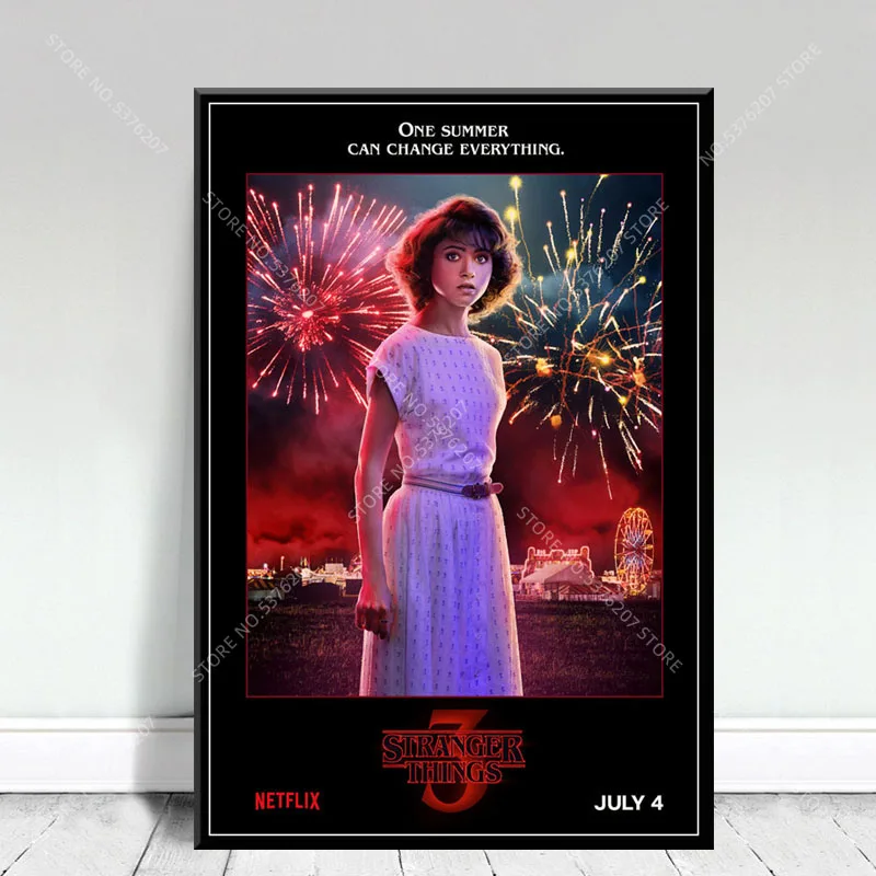 Художественный Декор G010 Популярная ТВ-серия очень странные дела 3 нового сезона