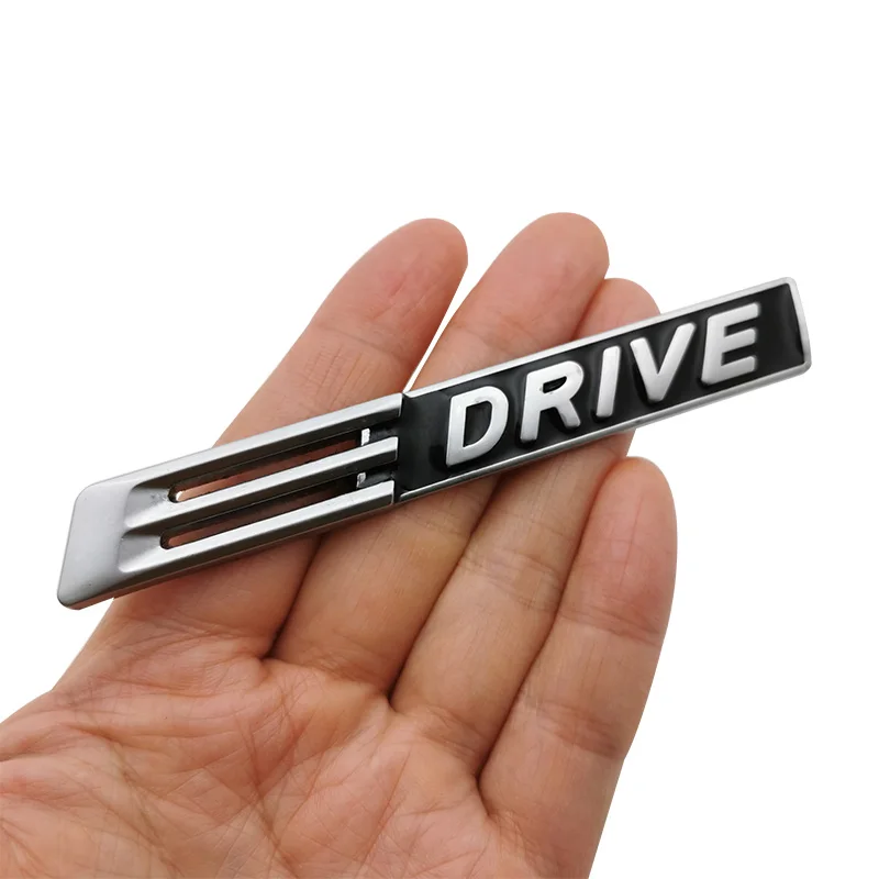 3D черная металлическая хромированная матовая наклейка Xdrive X Drive Sdrive S с эмблемой 3 4