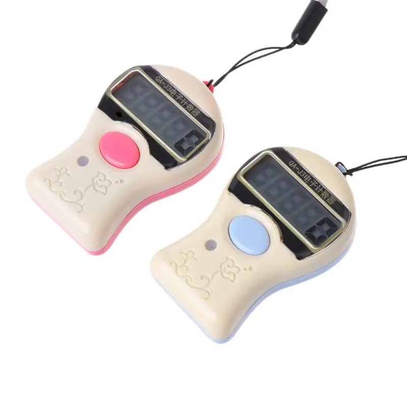 0-99999 цифровой счетчик Tally lcd электронный ручной кликер ABS Палец счетчик 448A