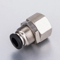 inch air pipe quick insertion us npt female thread pmf 14 38 12hose tube 18 14 12 38 pneumatic quick connector