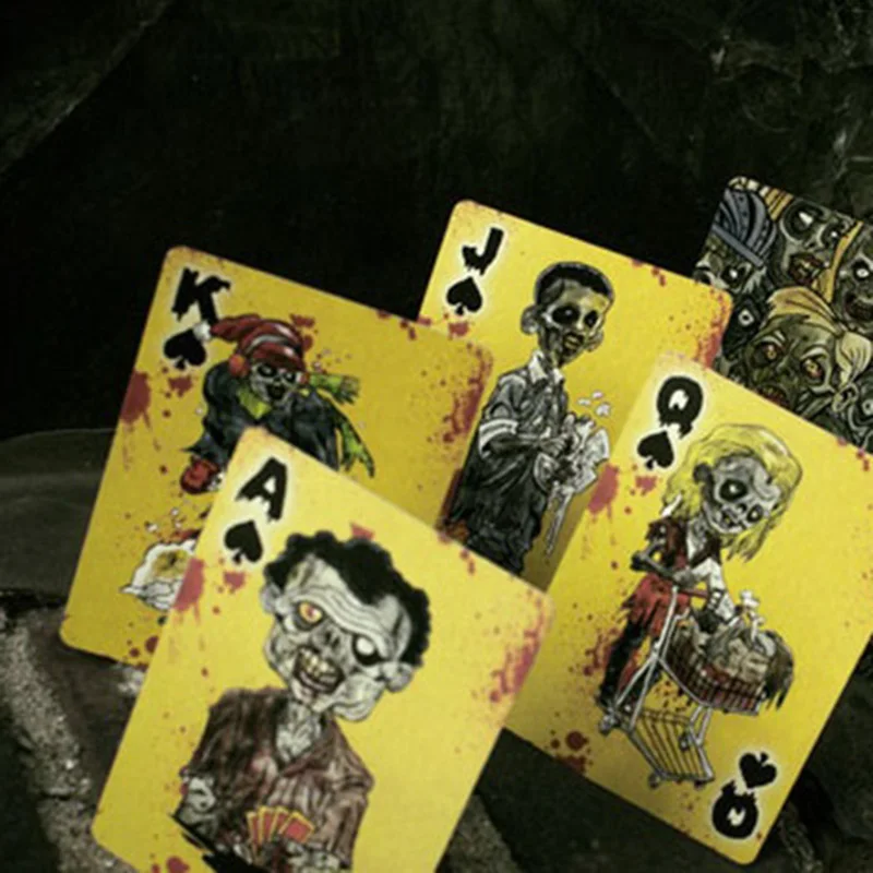 Bicycle Everyday Zombie Playing Cards 88*63mm Paper Magic Poker Card Trick Collection | Спорт и развлечения