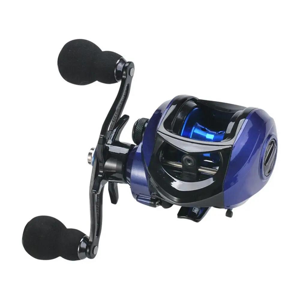 Рыболовная катушка для заброса приманки спиннинговая ручная леска из