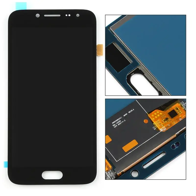 for samsung j2 pro 2018 j250 j250f pro new lcd display touch screen digitizer mobile phone lcd screens adjustable brightness free global shipping