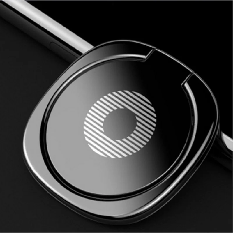 Роскошный металлический держатель кольцо на палец 360 градусов подставка для