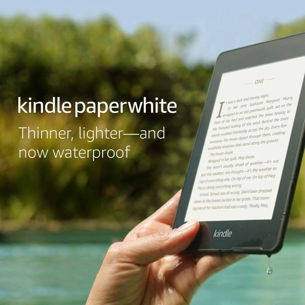 Оригинальный электронный ридер Kindle Paperwhite 4 32 ГБ звуковой с хранилищем