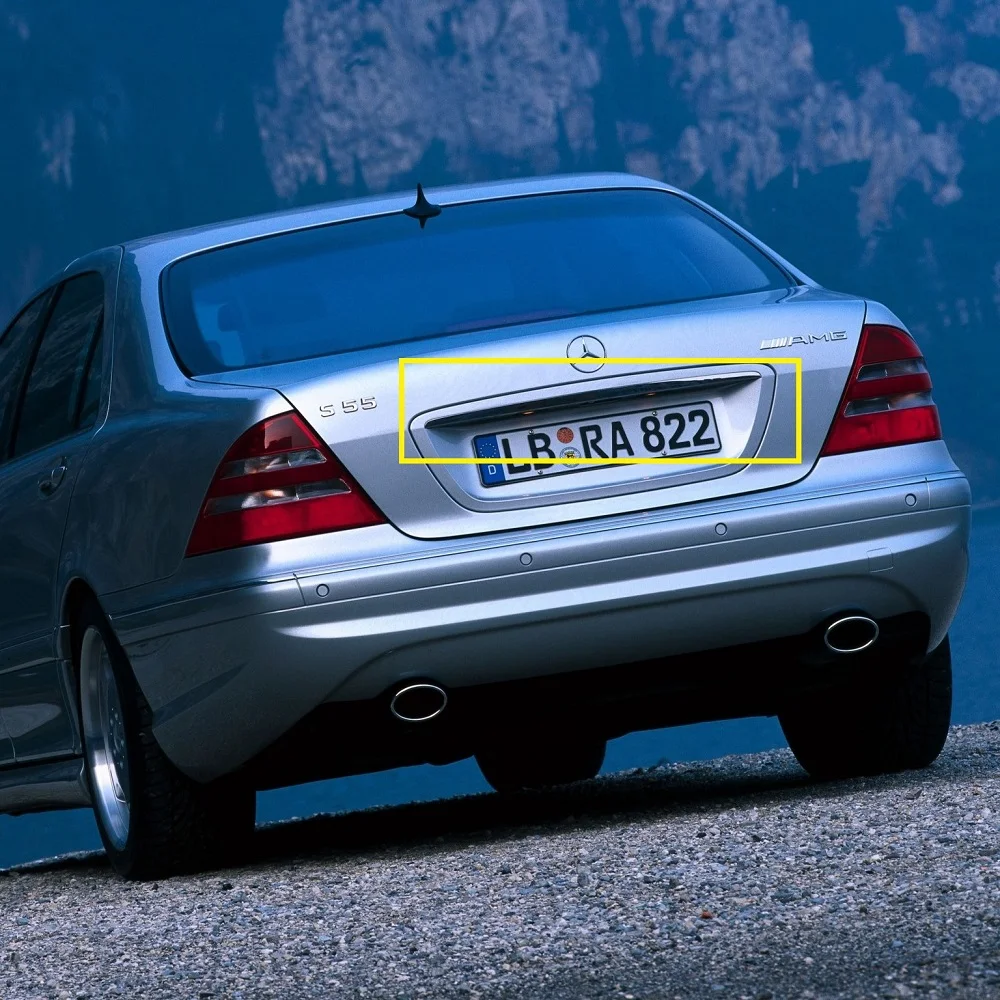 7000k Super Weiss 18smd Led Kennzeichen Licht Fur Mercedes Benz W220 S Klasse S320 S350 S500 S55 S600 S65 Signal Lamp Aliexpress