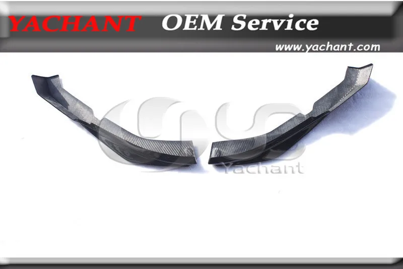 Сухое углеродное волокно MC спортивный стиль передний бампер губа Spliter подходит
