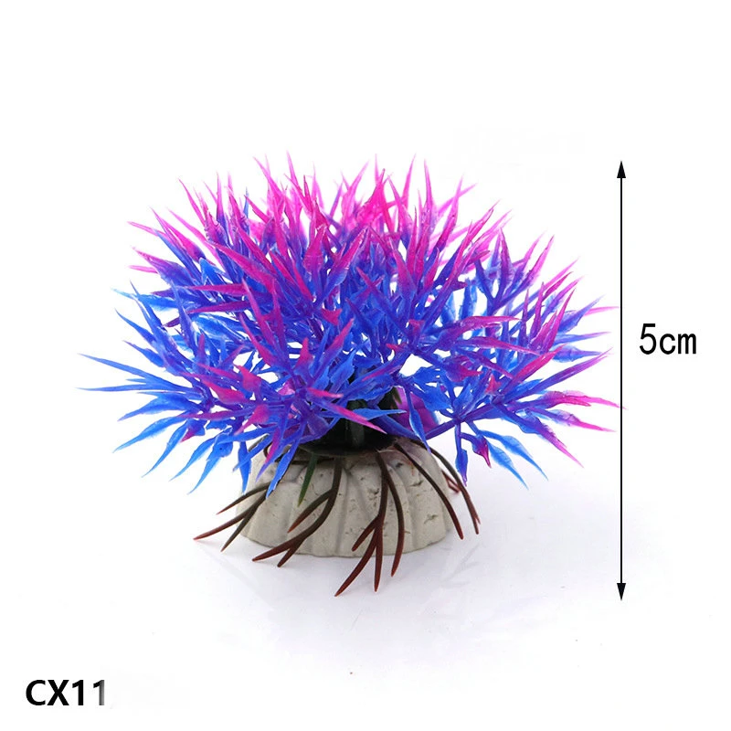 Горячее предложение подводный аквариум пластиковый растительный пейзаж