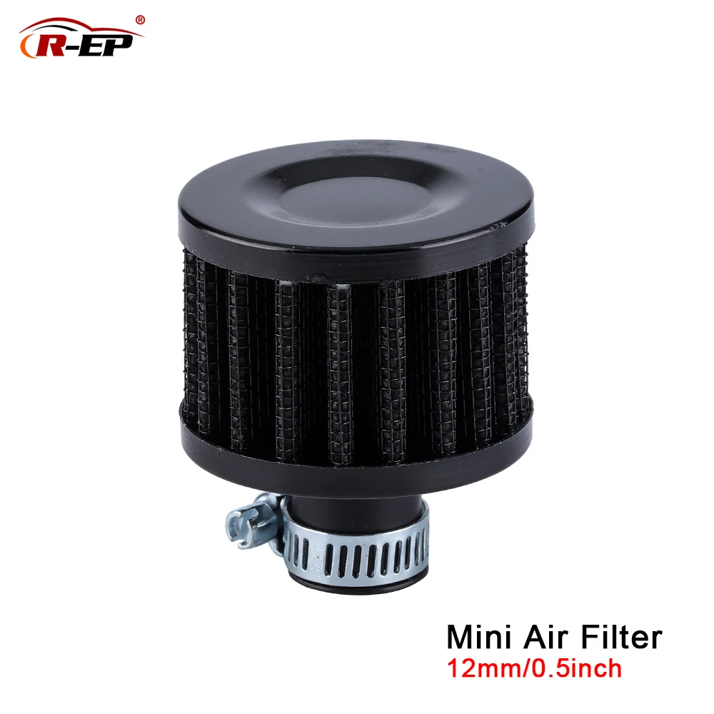 R EP Универсальный 12 мм воздушный фильтр автомобиля клип на авто Круглый