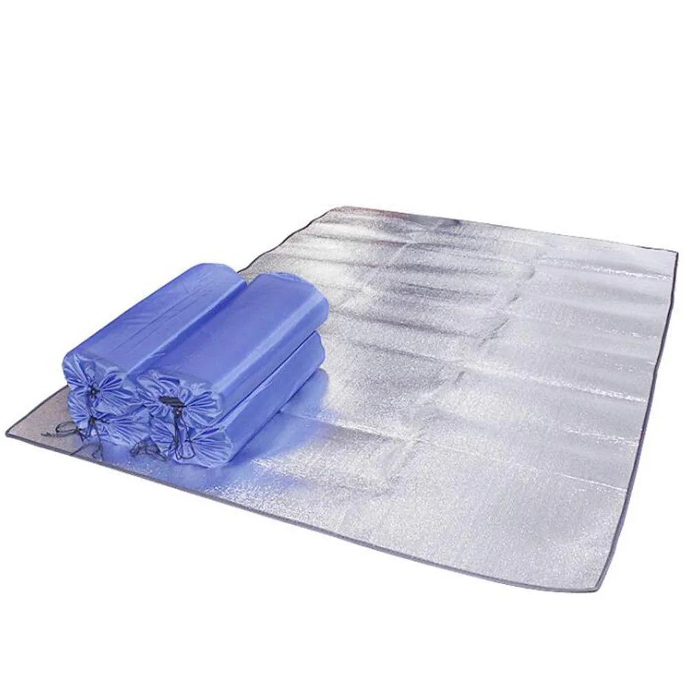 Двухсторонний алюминиевый коврик для пикника легкий Водонепроницаемый