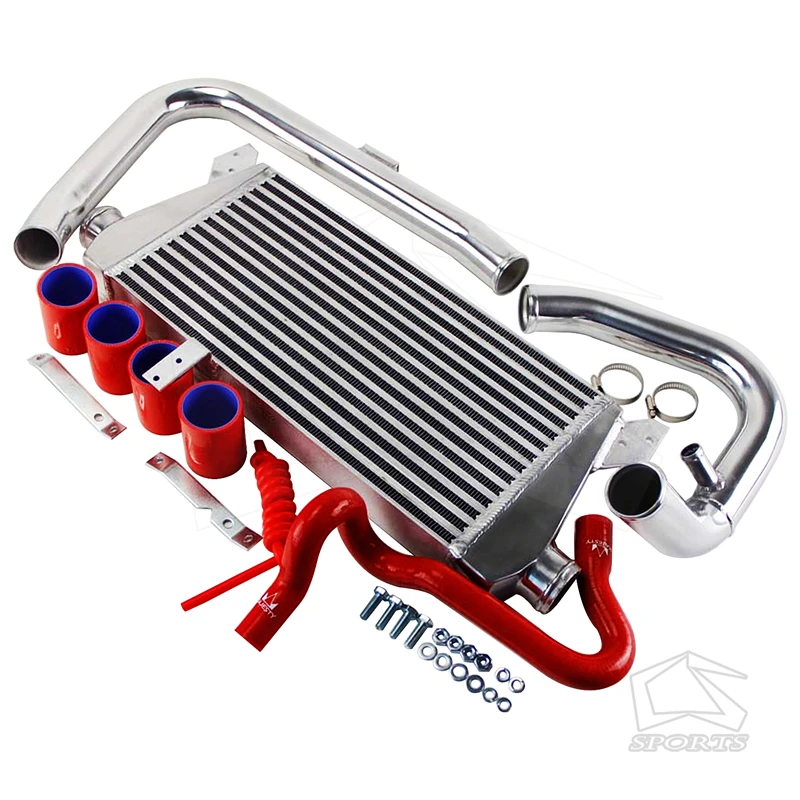 Комплект интеркулера с передним креплением алюминиевая труба подходит для 96 01 V *