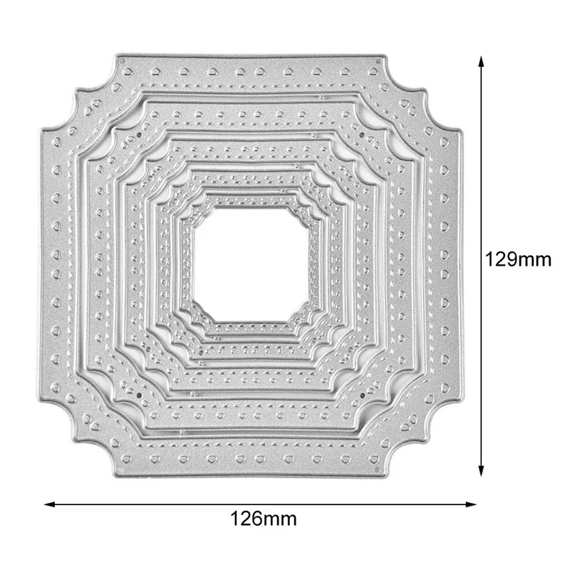 Металлические штампы Eastshape с шестигранной рамкой новинка 2019 для скрапбукинга