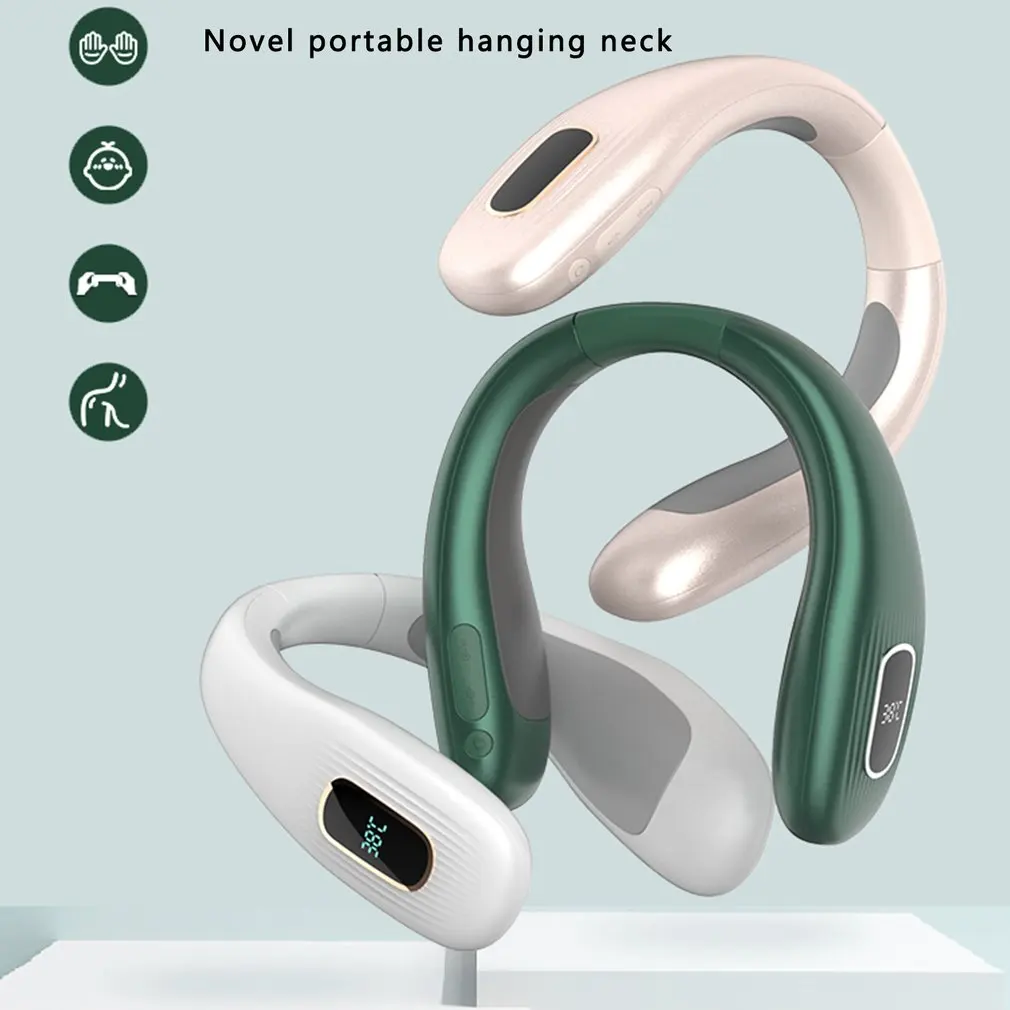 

3 In 1 Hand Warmer Hanging Neck Warm Neck Treasure 9600 MAh USB Power Bank Portable Pocket Hand Warmer With Digital Display