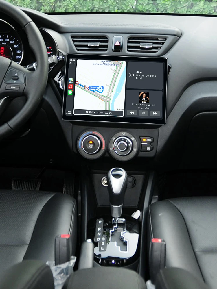 

1 din Car Radio Multimedia Player 11.6" GPS Navigation Android 10 For Kia K2 2012-2015 Bluetooth Stereo Support ReversingCamera