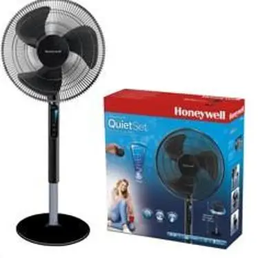 HONEYWELL Стенд Вентилятор HSF 600BE4 QUISET черный с таймером|Обогрев и вентиляторы| |