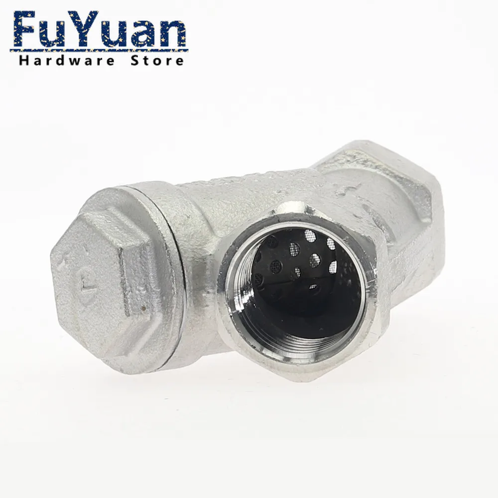 SS 304 Stainless Steel Check Valve DN15 DN20 DN25 DN32 DN40 DN50 Female thread Y Type Filter | Обустройство дома