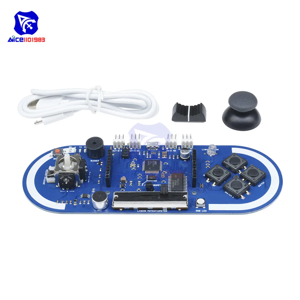 Джойстик diymore Atmega32u4 Esplora игровой программный модуль для Arduino IDE генератор